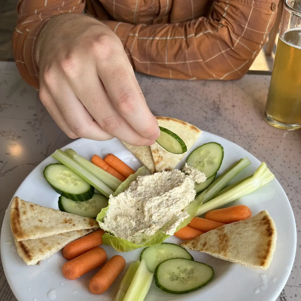Hummus Plate