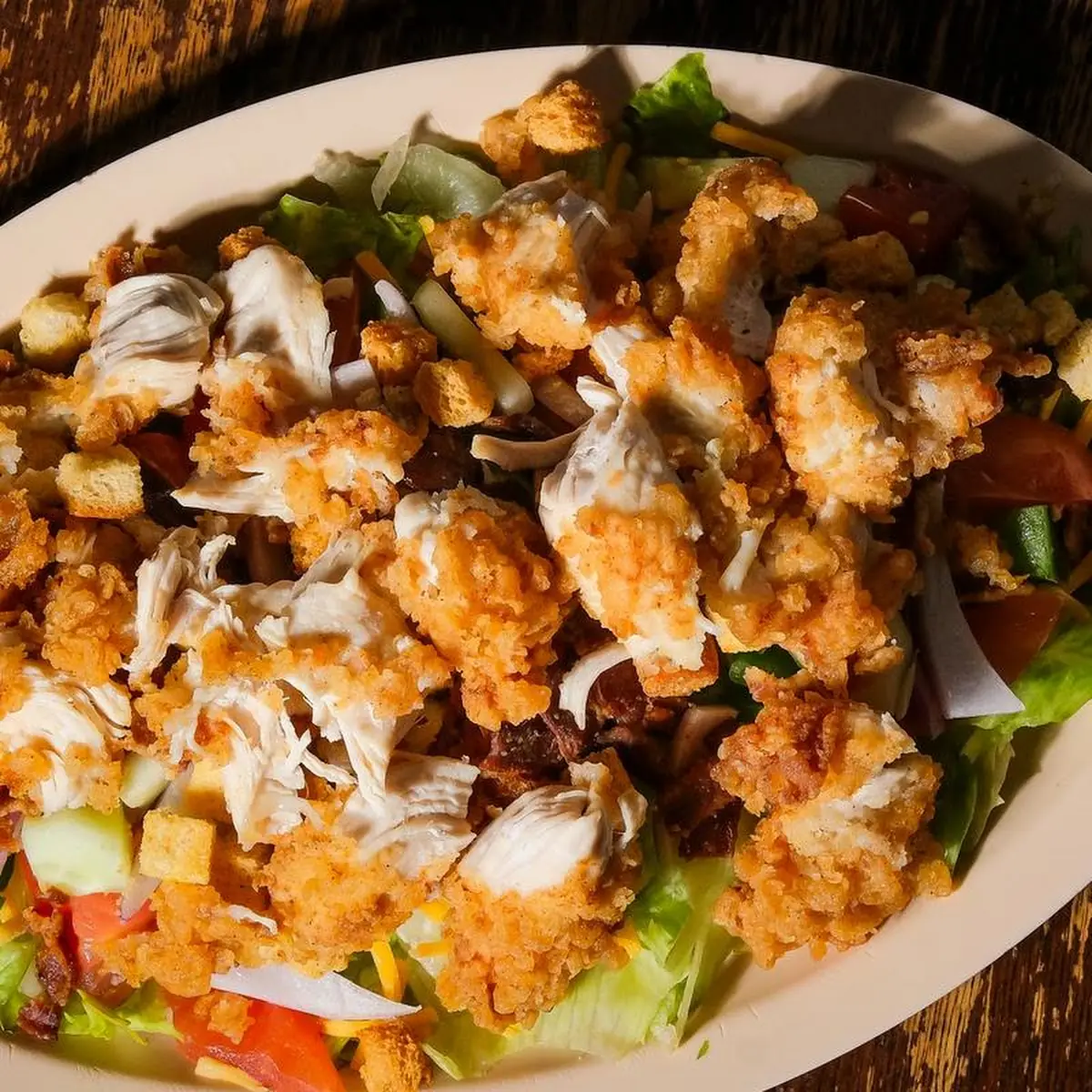 Fried Chicken Salad