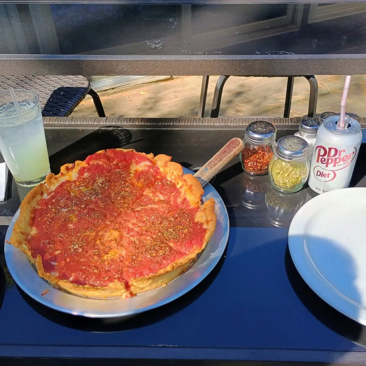Deep Dish Cheese Pizza