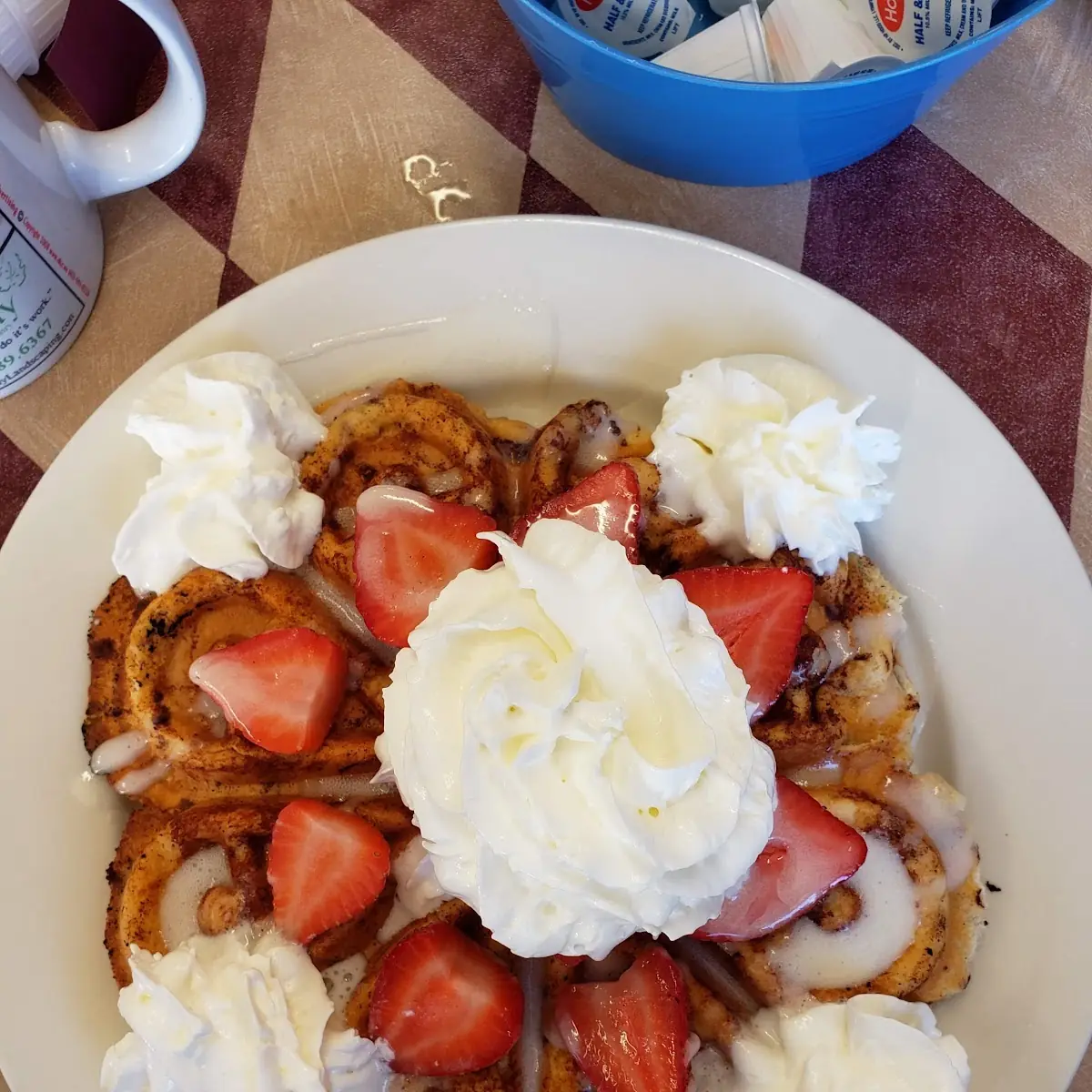 Cinnamon Roll Waffle