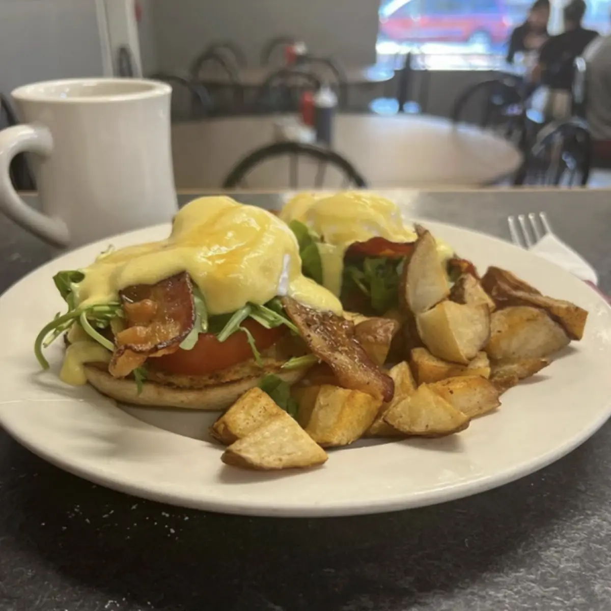Potato Pancake Benedict