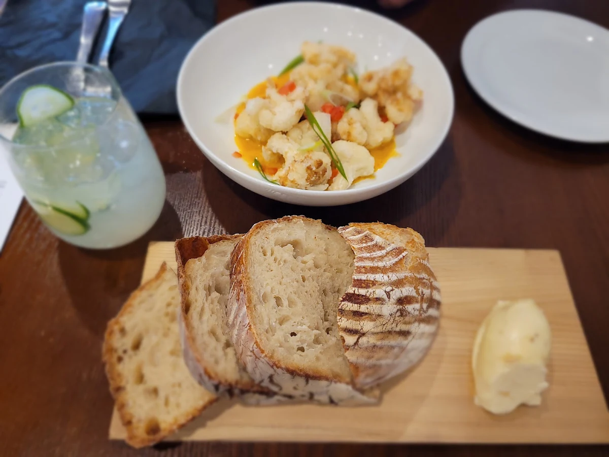 Sourdough Bread and Salmon Butter
