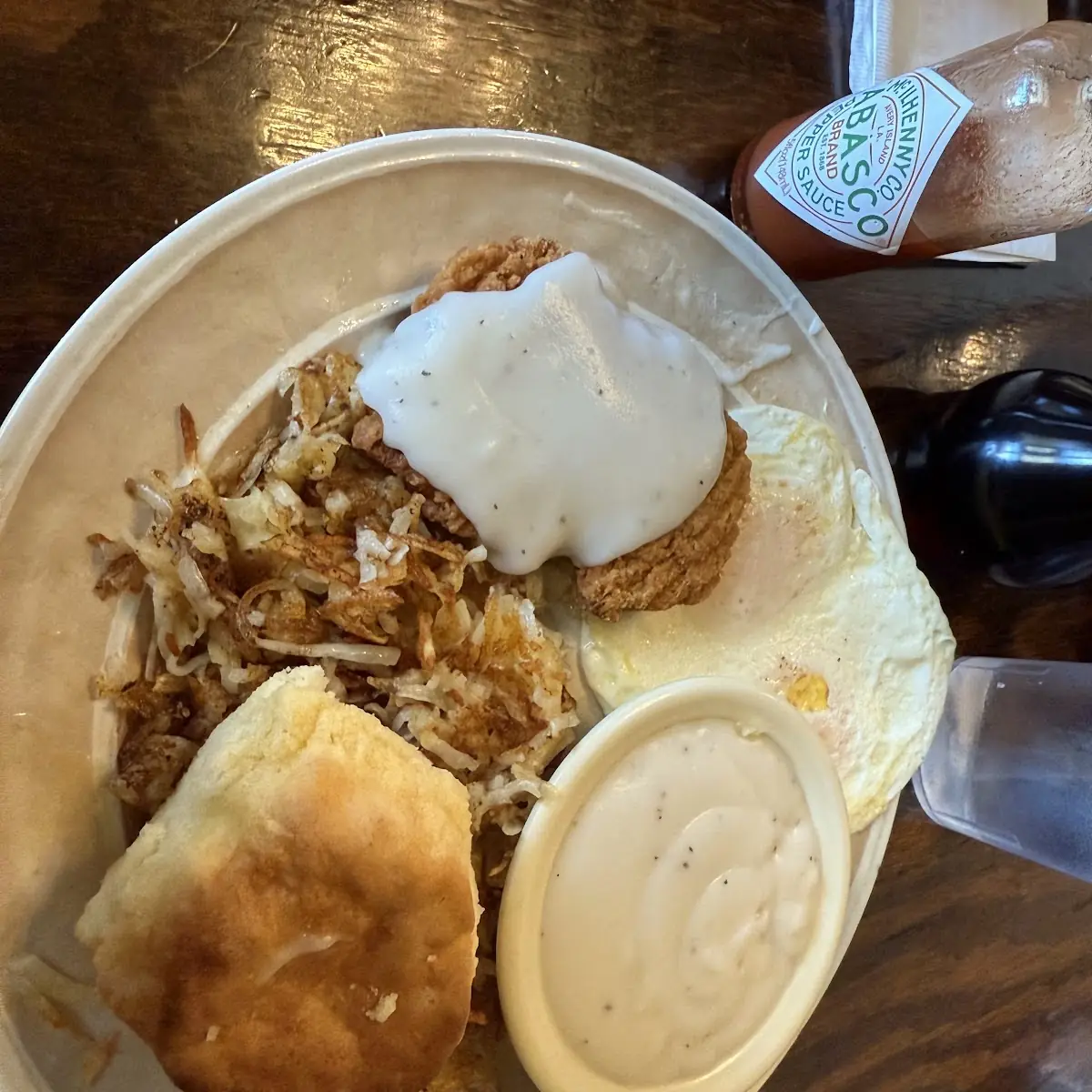 Chicken Fried Chicken Breakfast