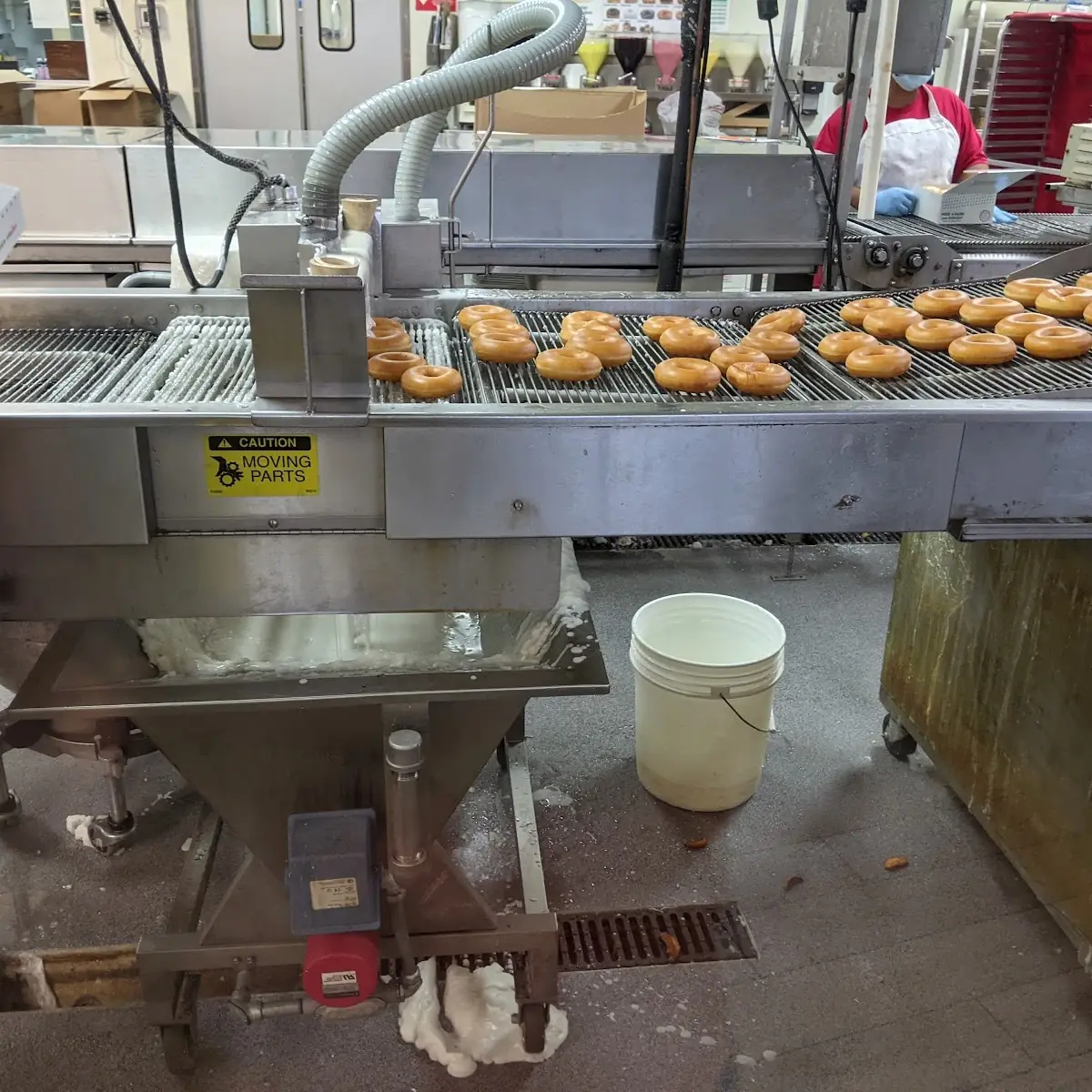 Hot and Ready Glazed Donut