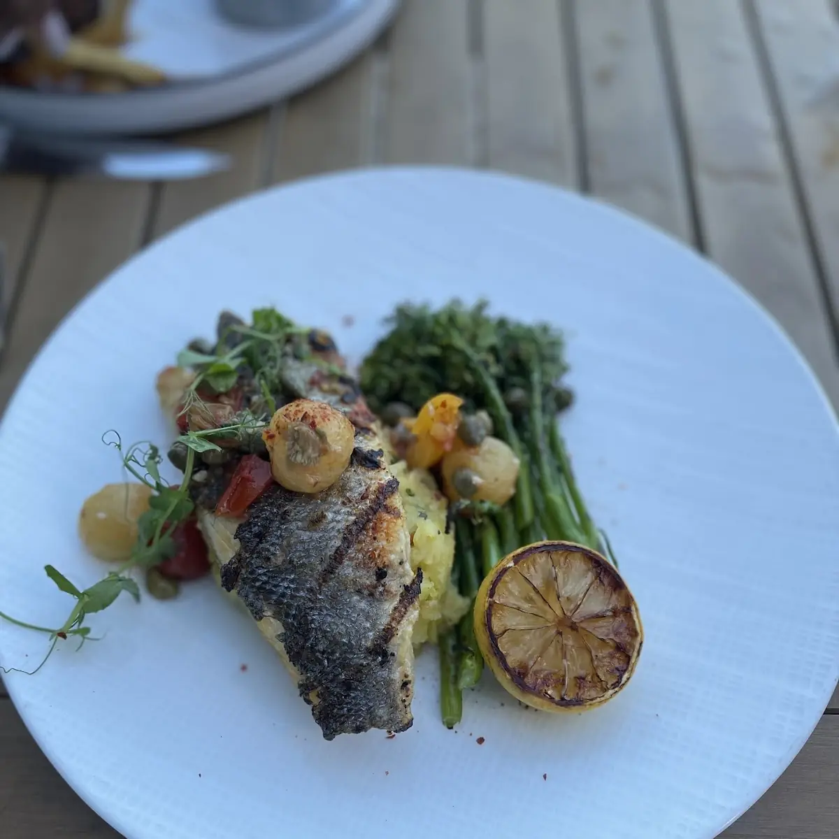 Grilled Branzino