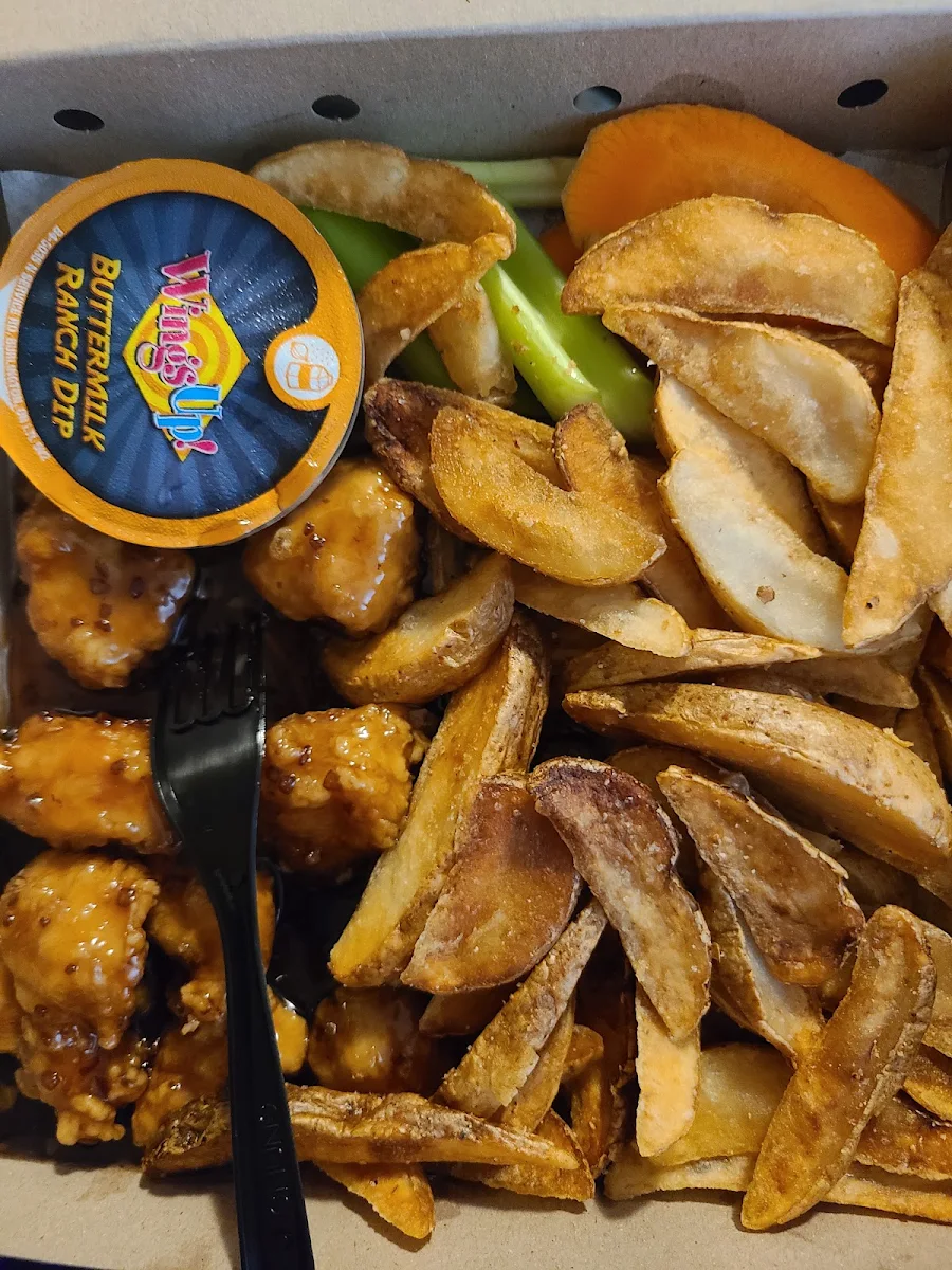 Cajunized Potato Wedges