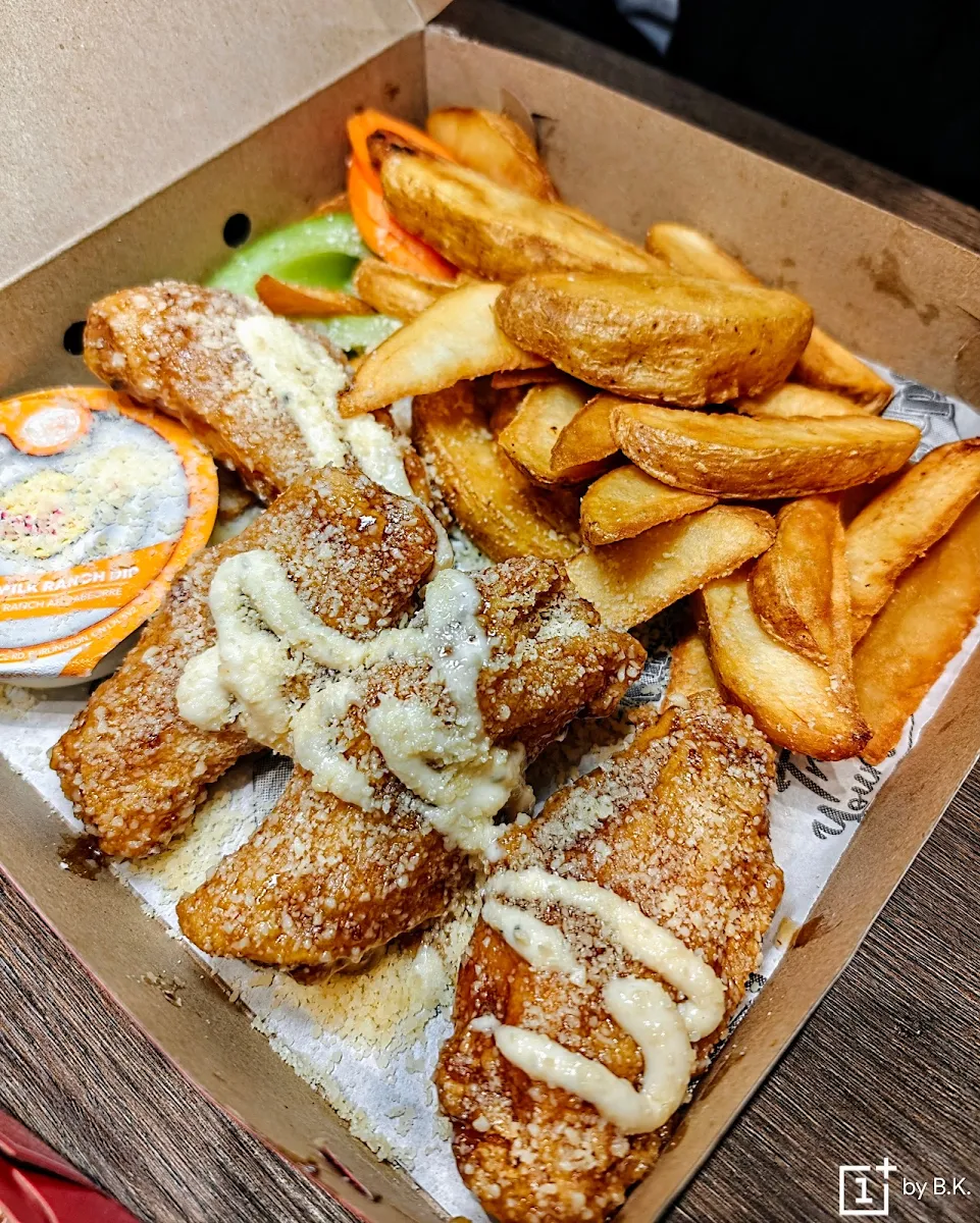 Honey Garlic Parmesan Wings