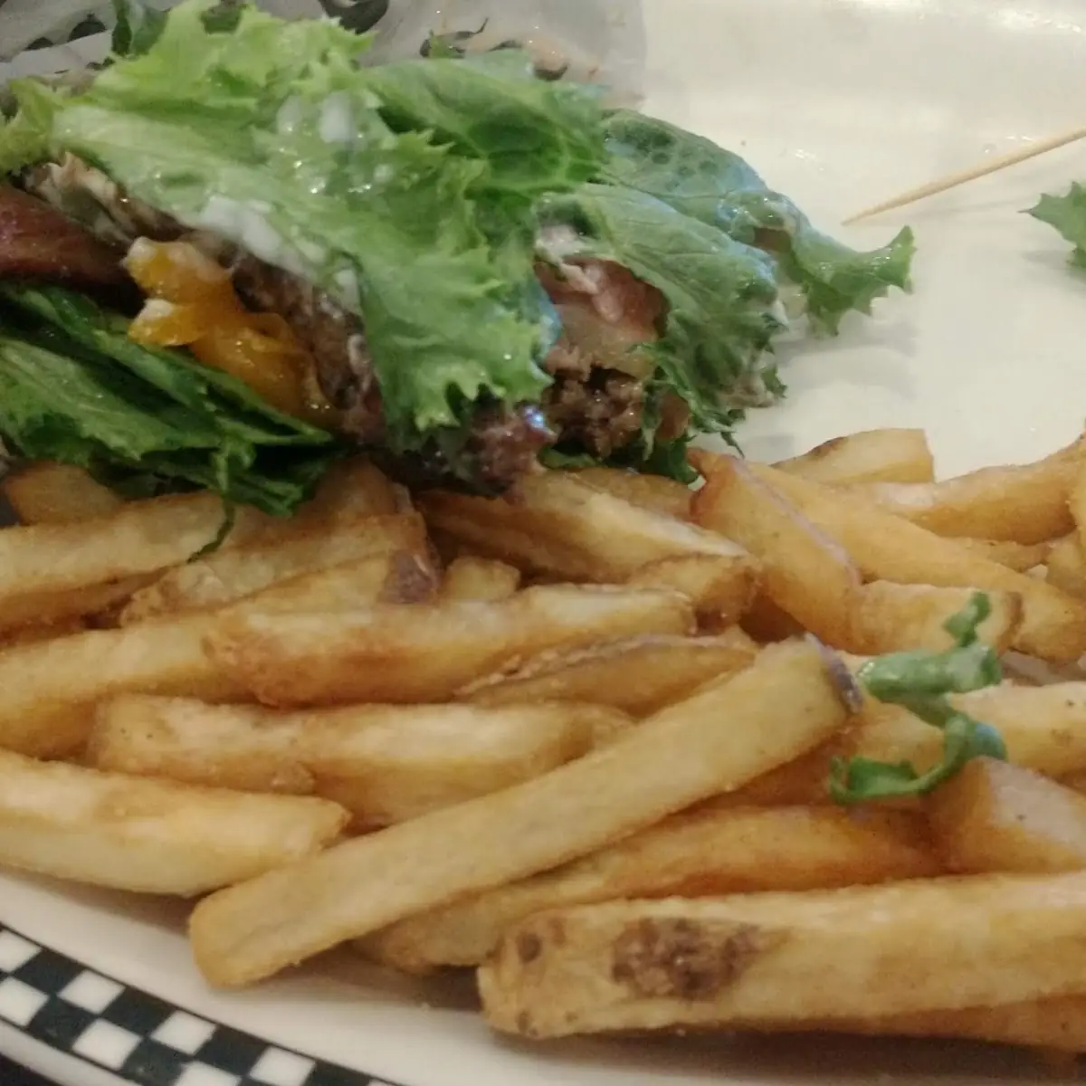 Cheese Burger in a Lettuce Wraps