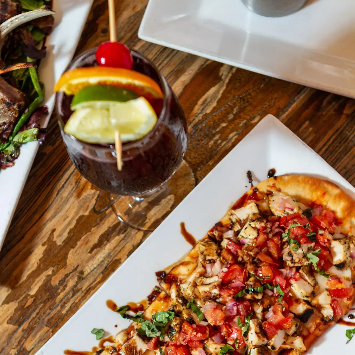 Hot Honey Chicken Flatbread