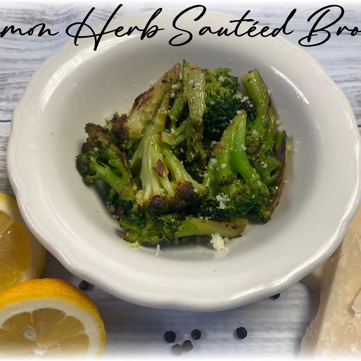 Lemon Herb Sautéed Broccoli