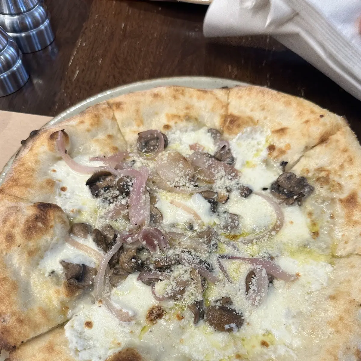 Mushroom Pizza