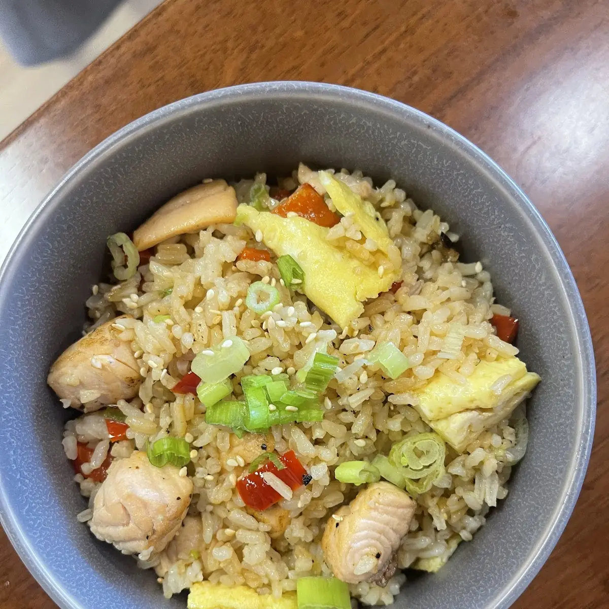 Chaufasalmon Fried Rice Bowl