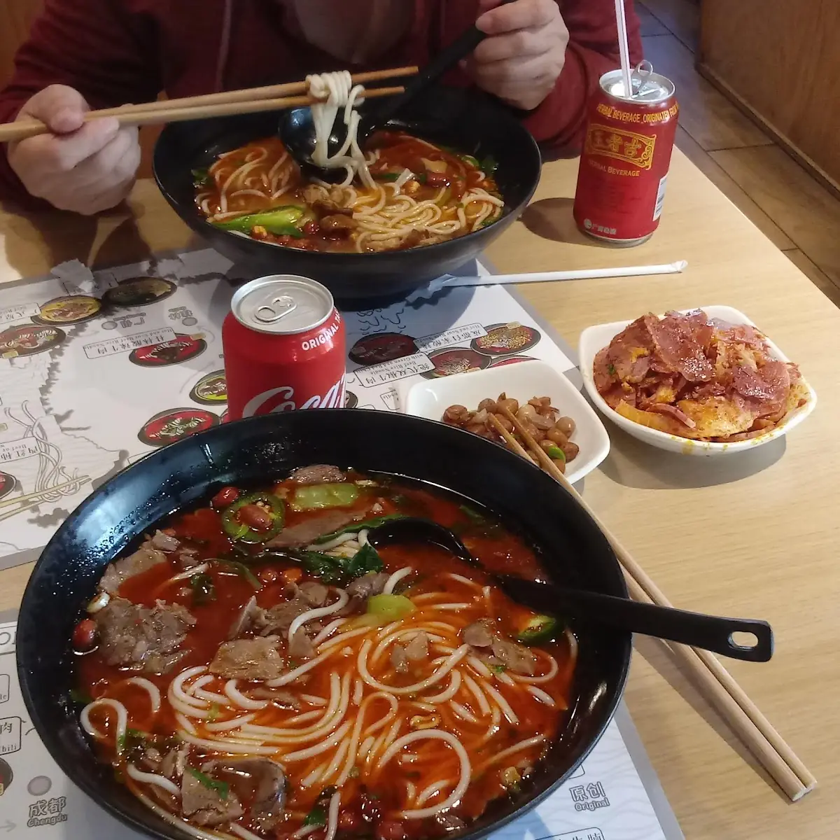 Spicy Beef Noodle Soup