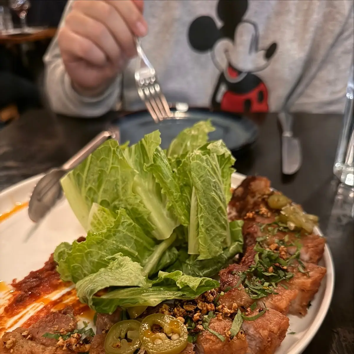 Crispy Pork Belly Ssam