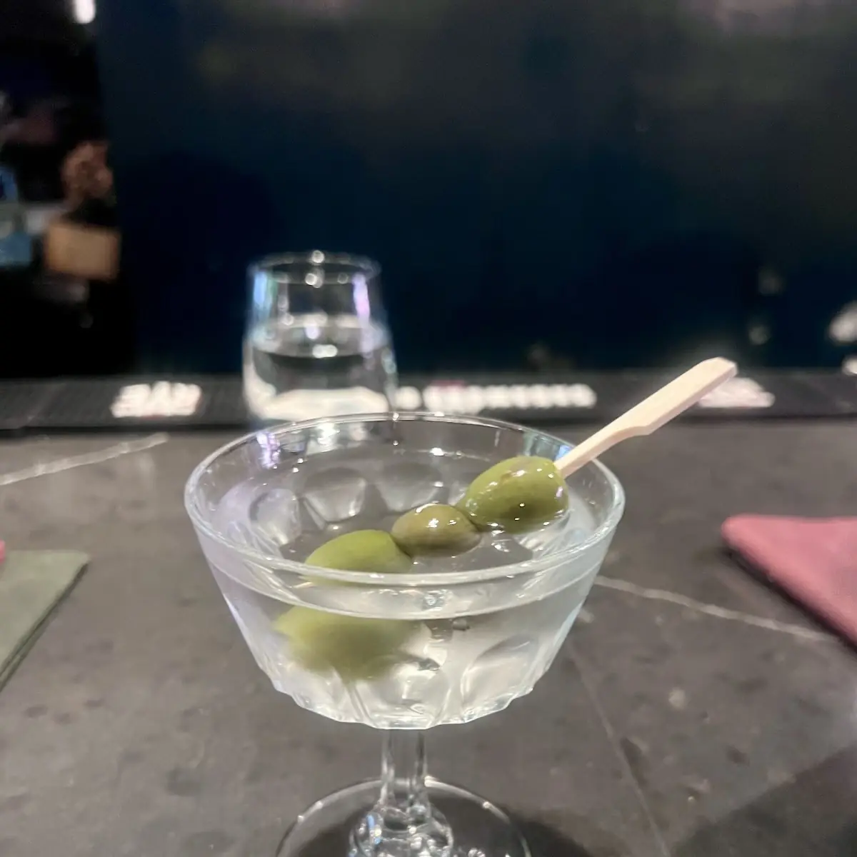 Whisper Dirty Martini