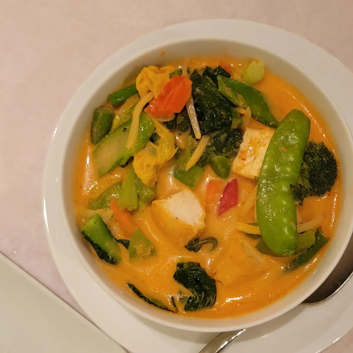 Veg Red Curry with Tofu
