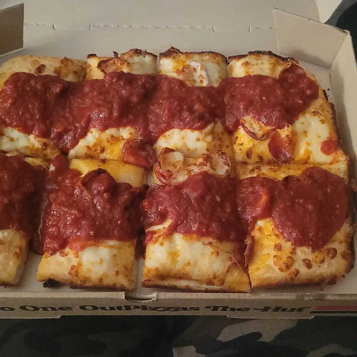 Detroit Style Pizza