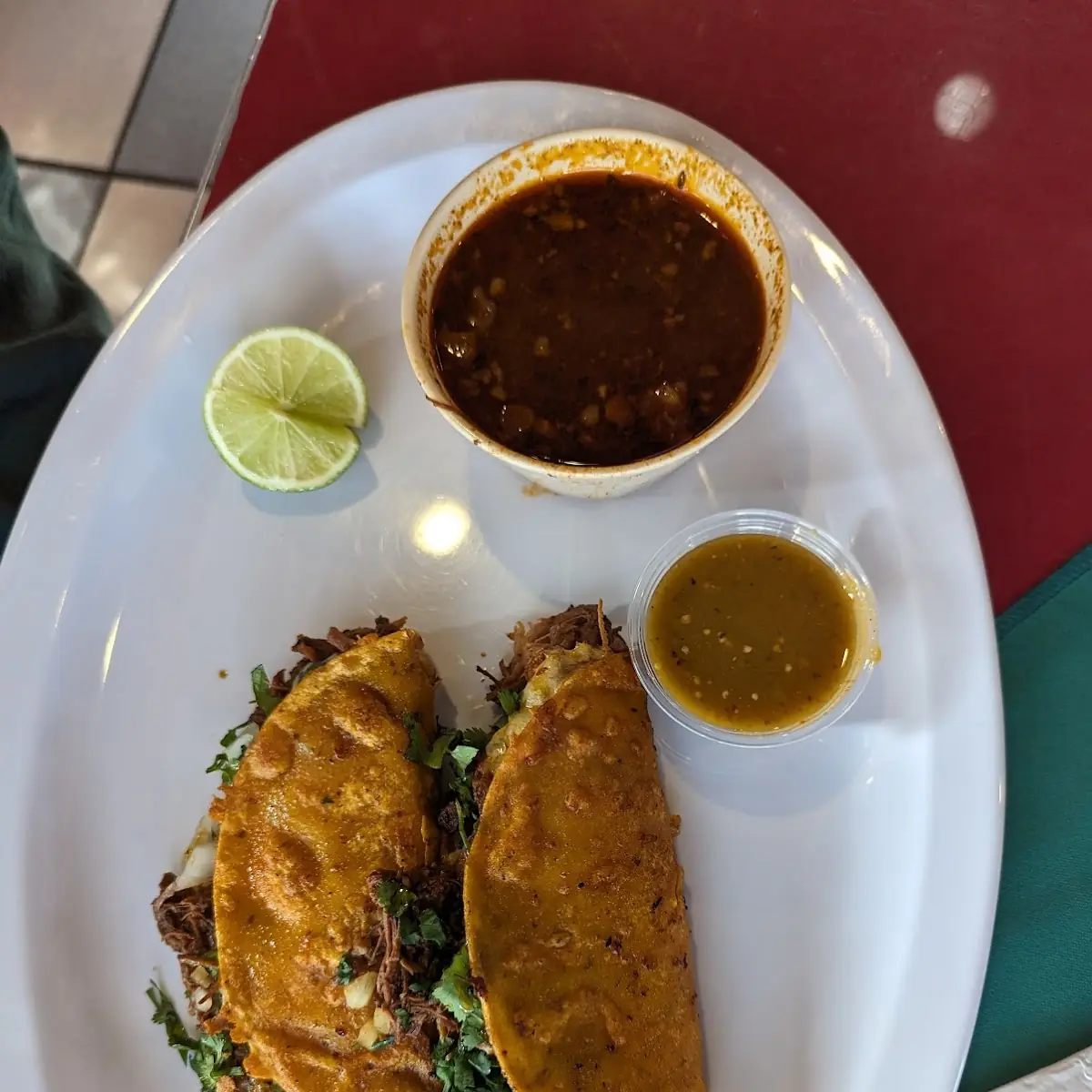 Chile Relleno & Taco