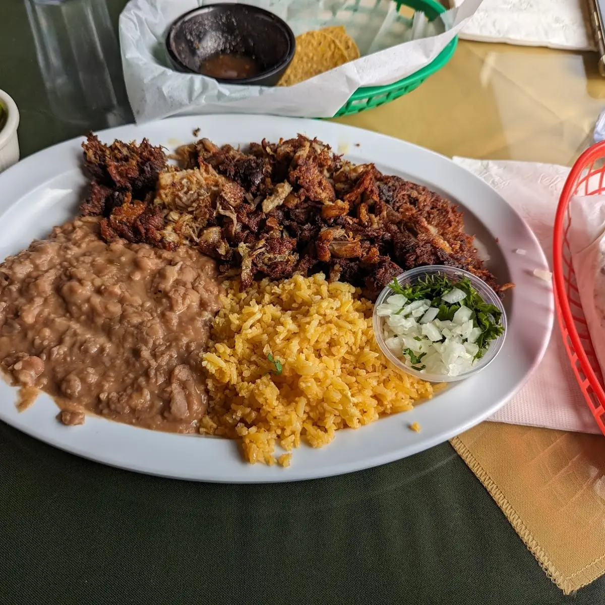Tacos w Rice & Beans