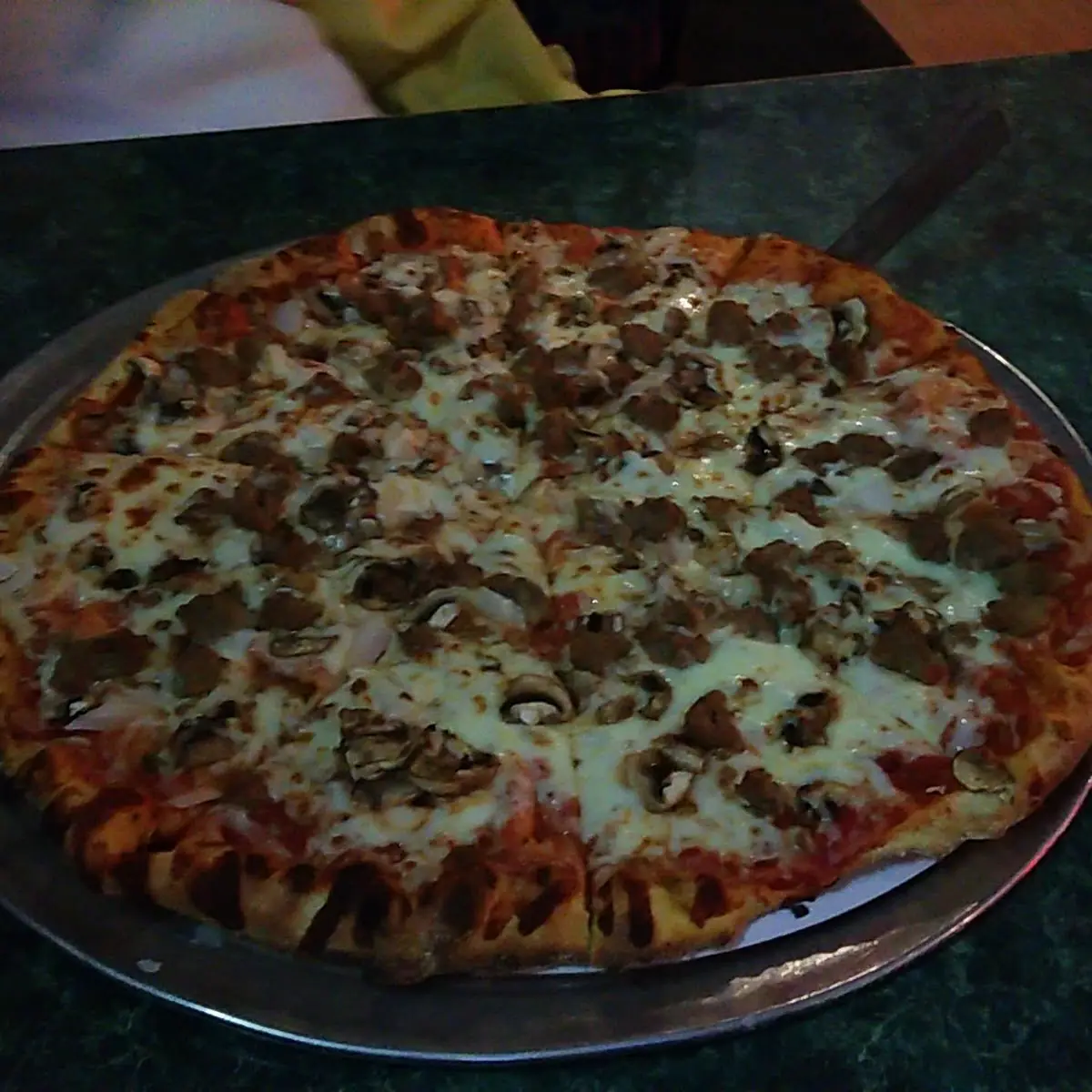 Italian Sausage Onion Green Pepper