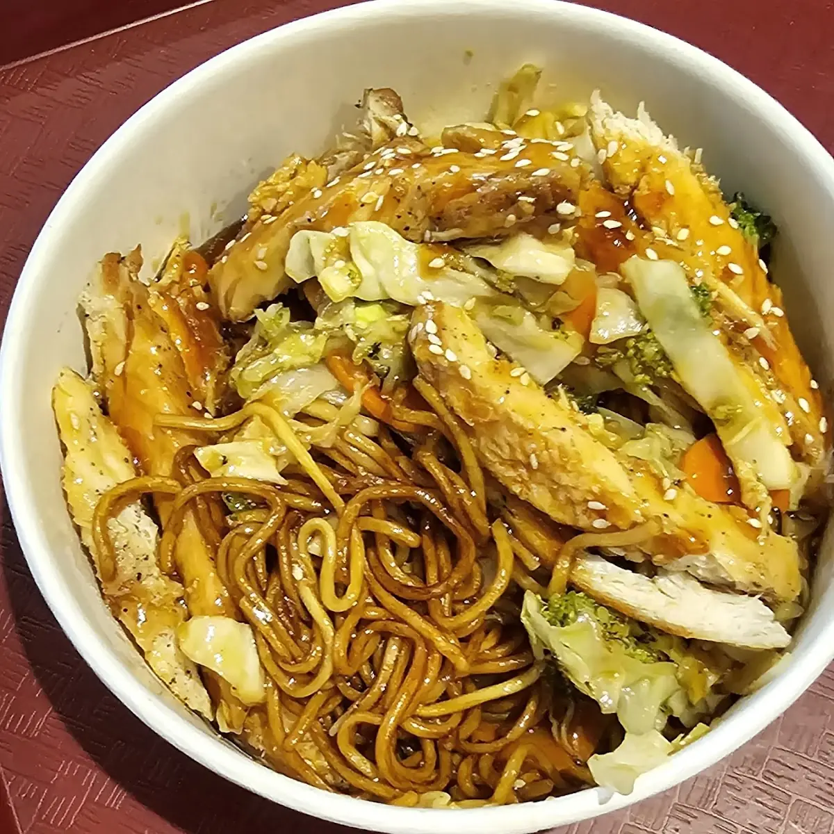 Chicken Teriyaki with Soba Noodles