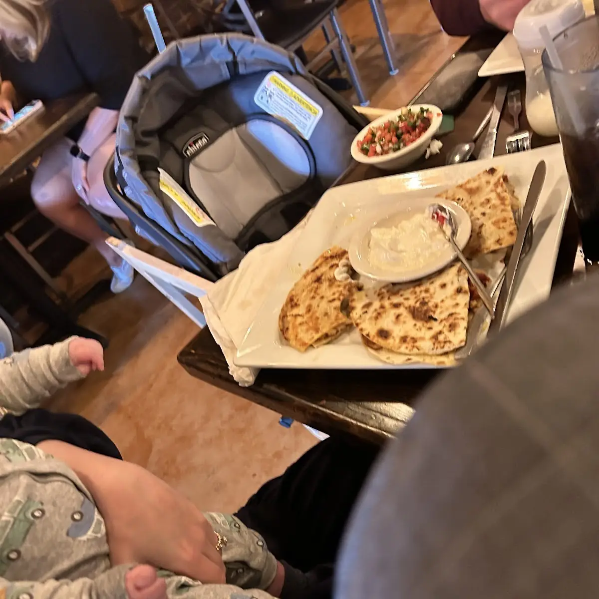 Chicken Bacon Ranch Quesadilla