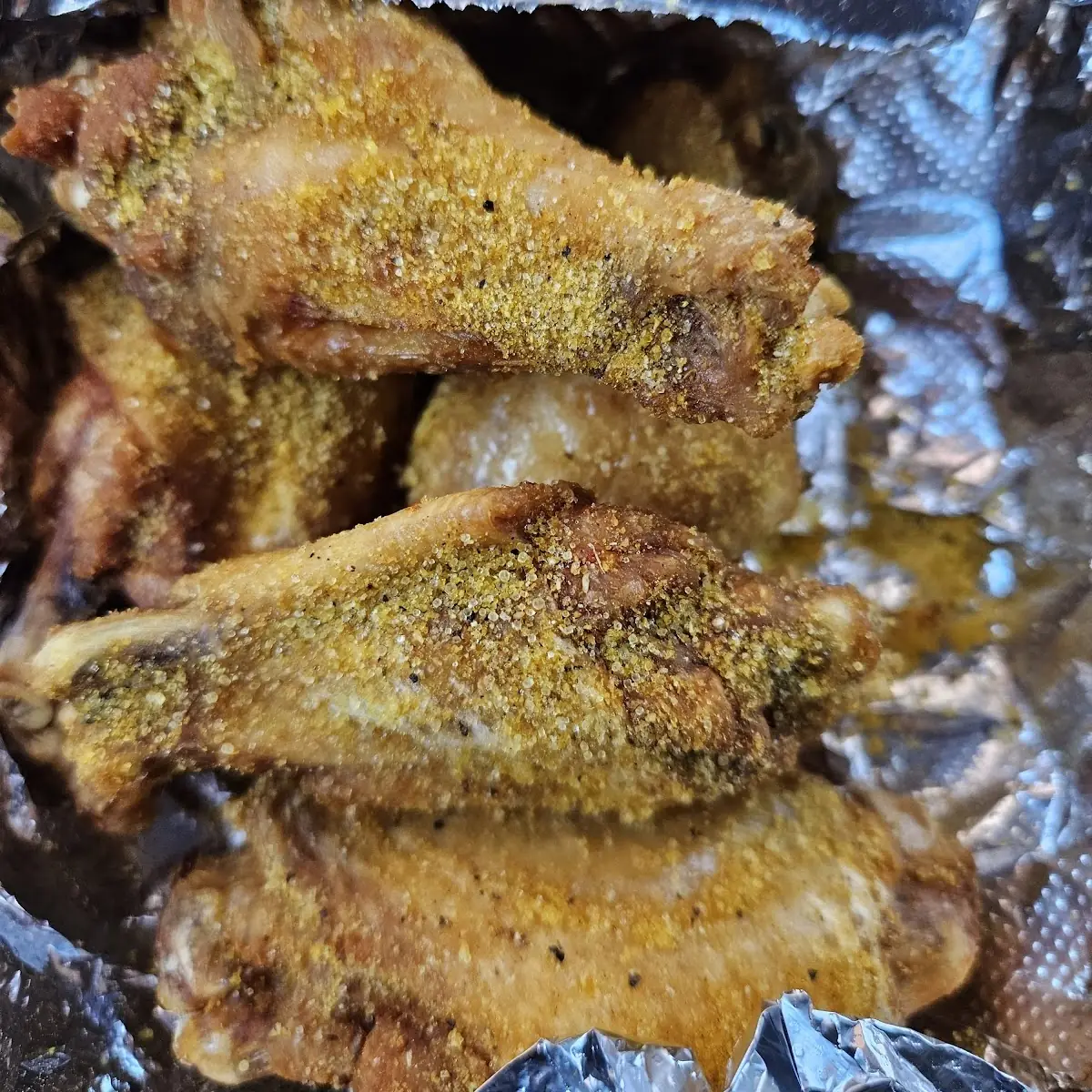 Lemon Pepper Bone in Wings