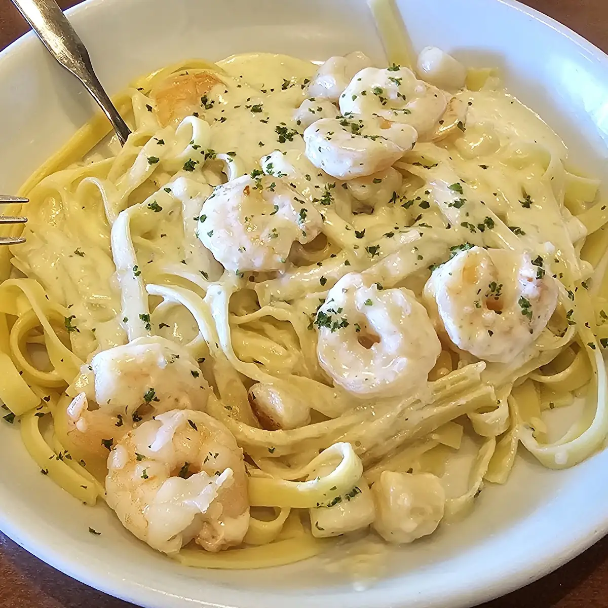 Shrimp Alfredo