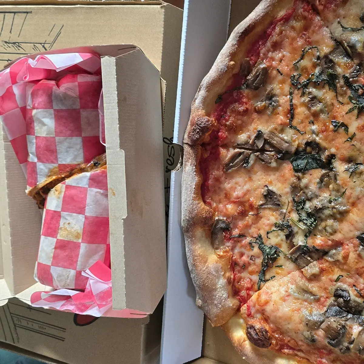 Mushroom Pizza