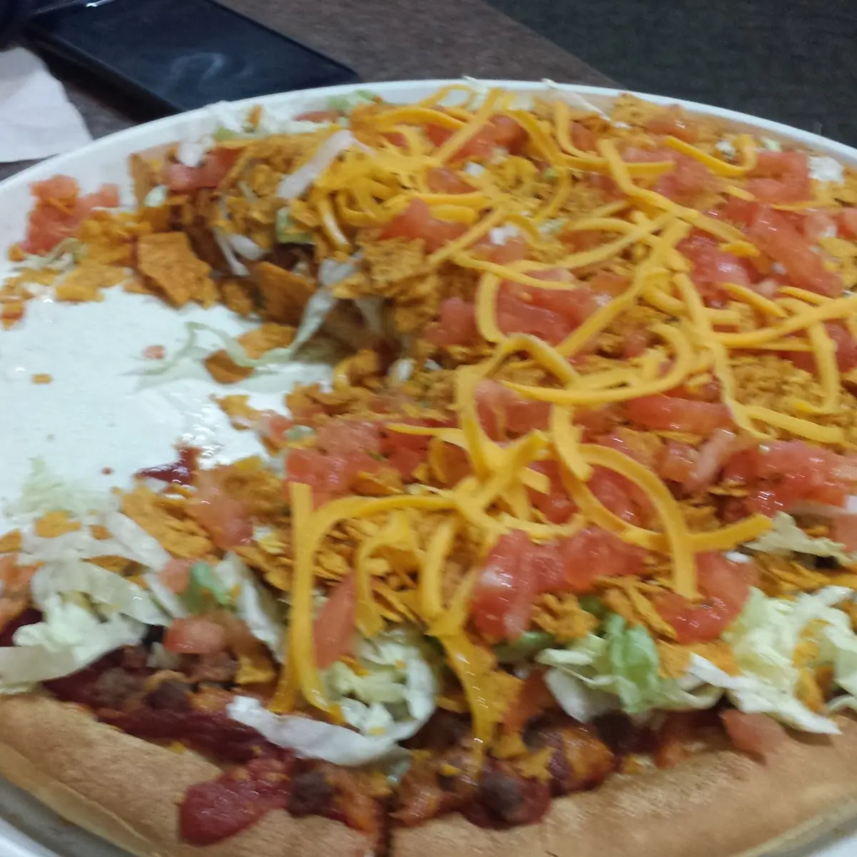 Taco Pizza