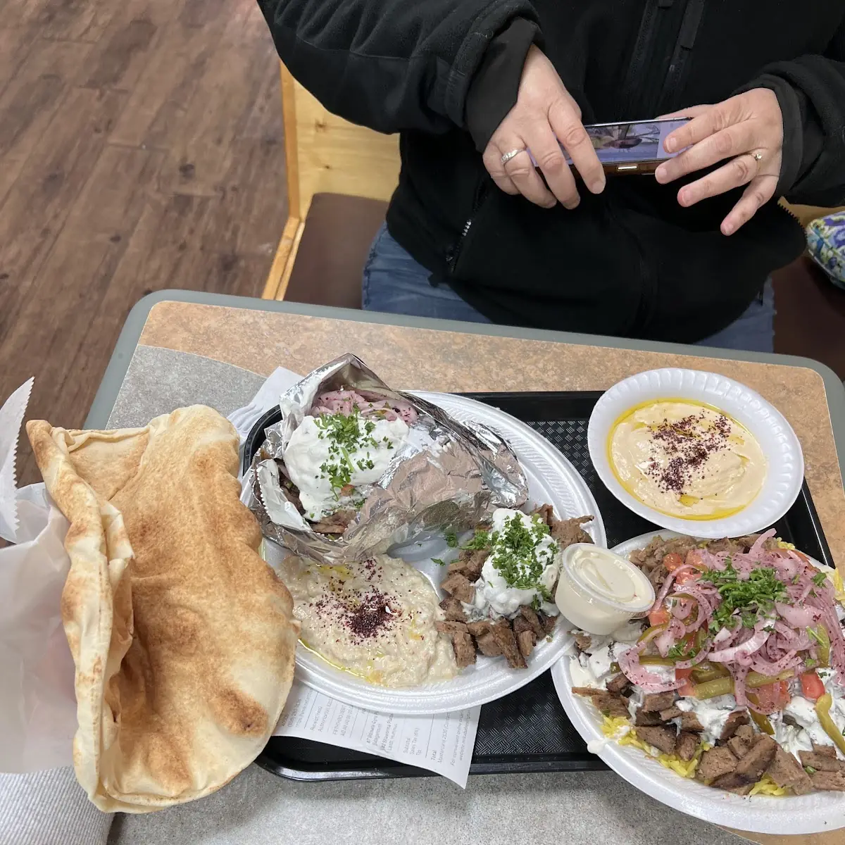 Gyro Sandwich Platter
