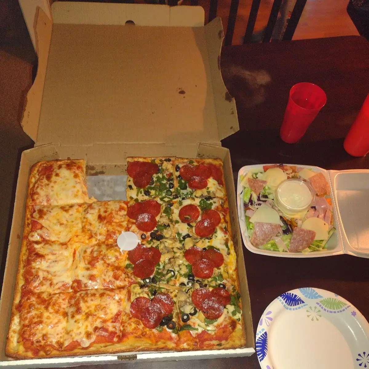 Sicilian Pizza Slice