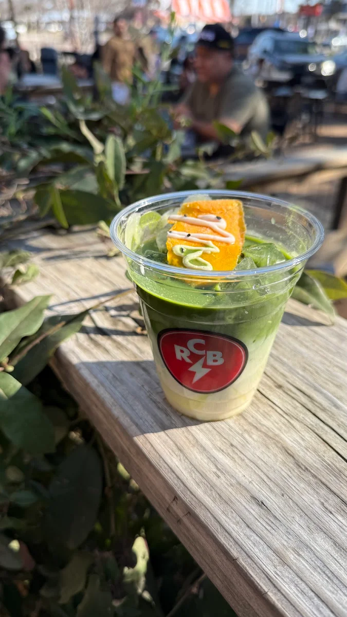 Mango Sticky Rice Matcha