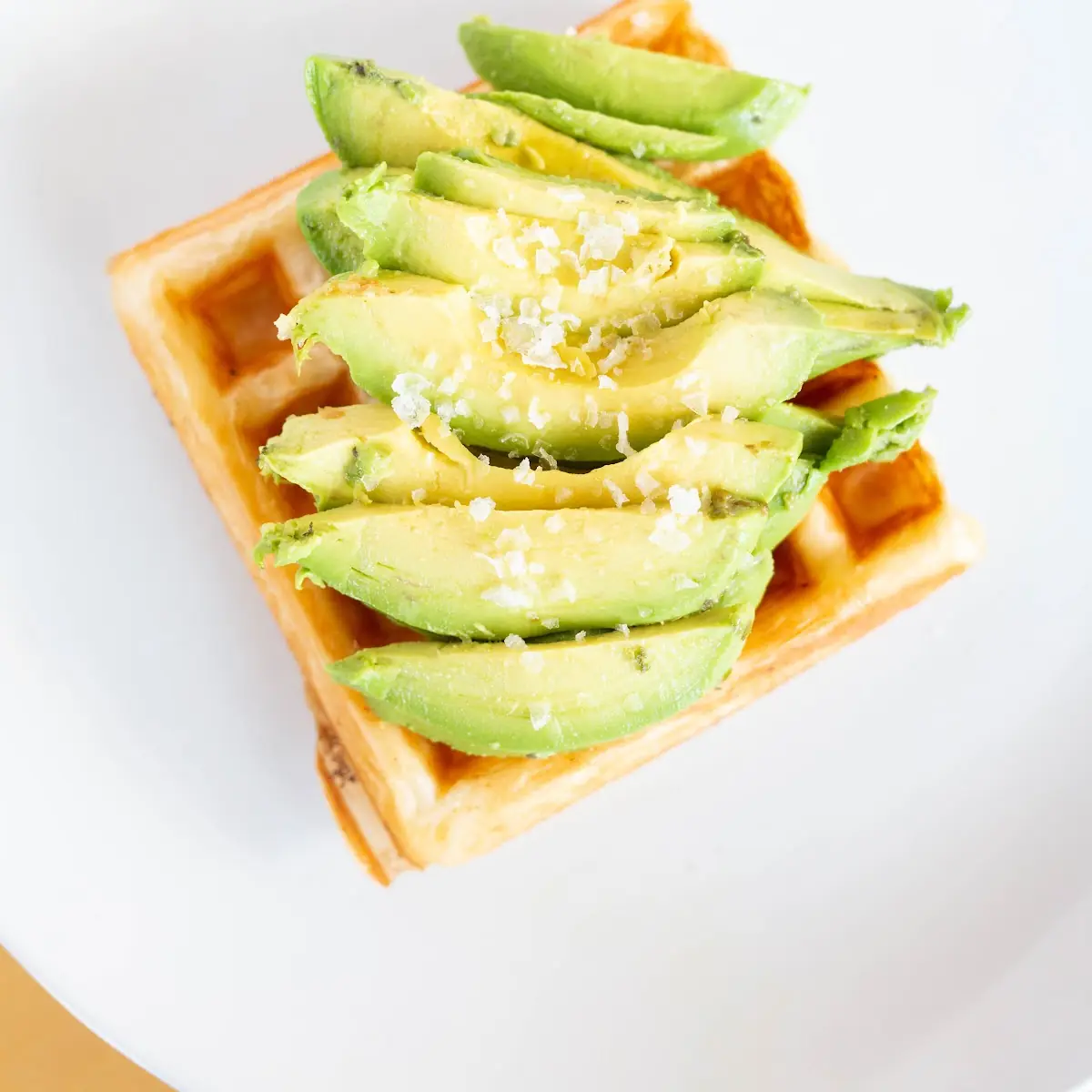 Key Lime Pie Waffle