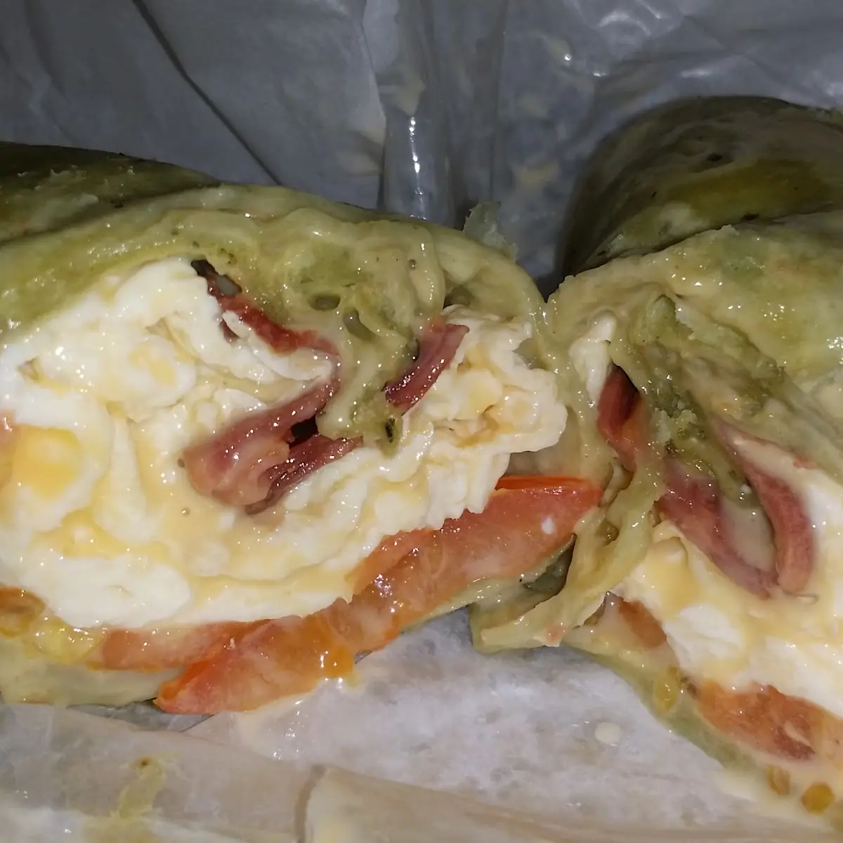 Turkey Bacon Eggs & Cheese