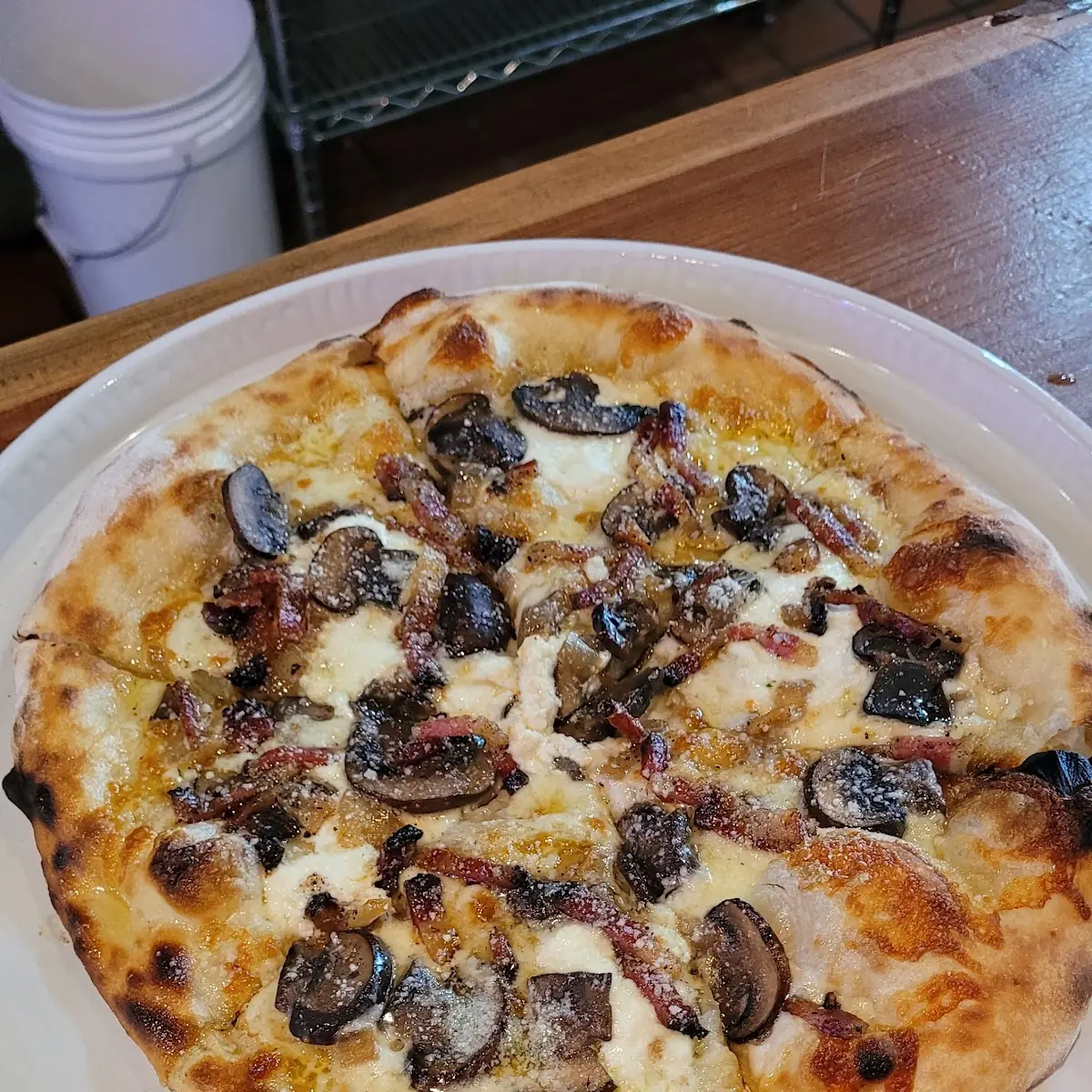 Mushroom Pizza