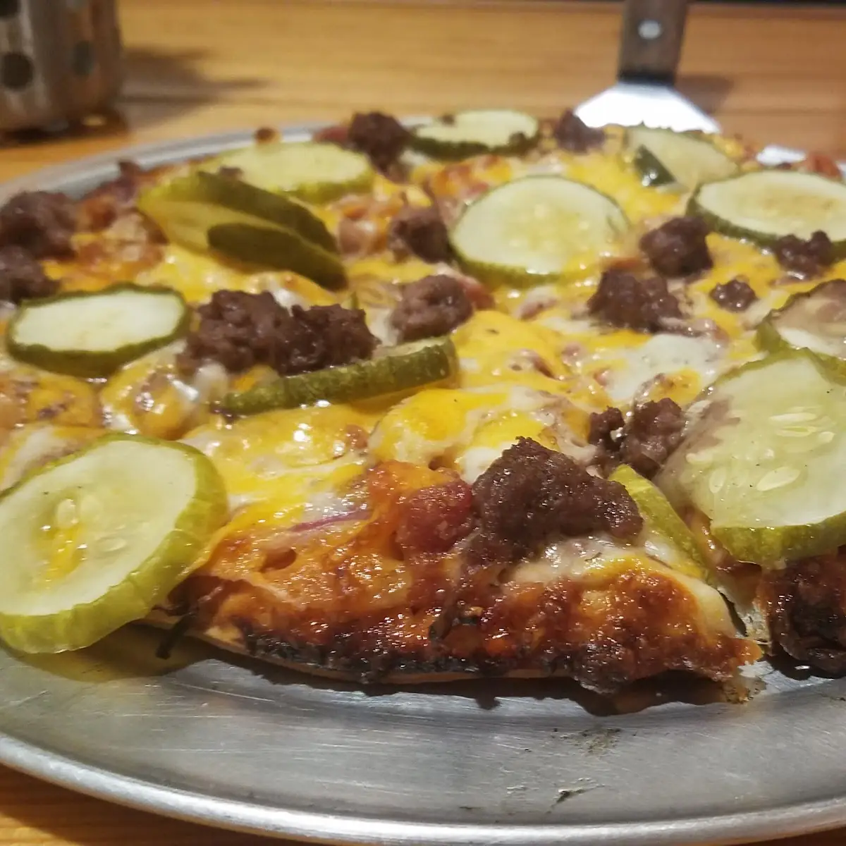 BBQ Bacon Cheeseburger Pizza