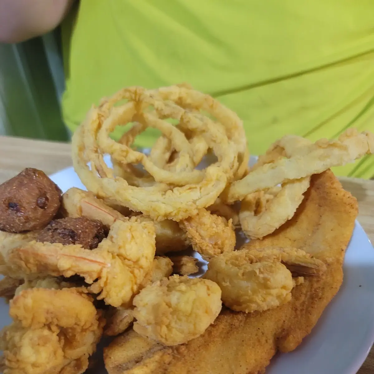 Fried Shrimp and Fried Oysters