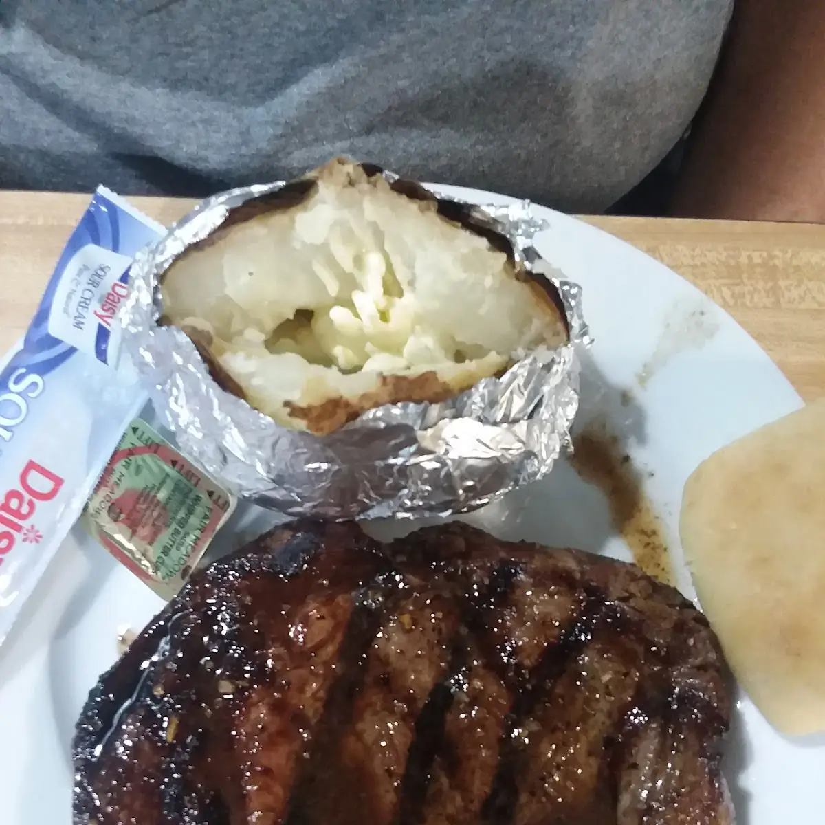 Ribeye and Baked Potato