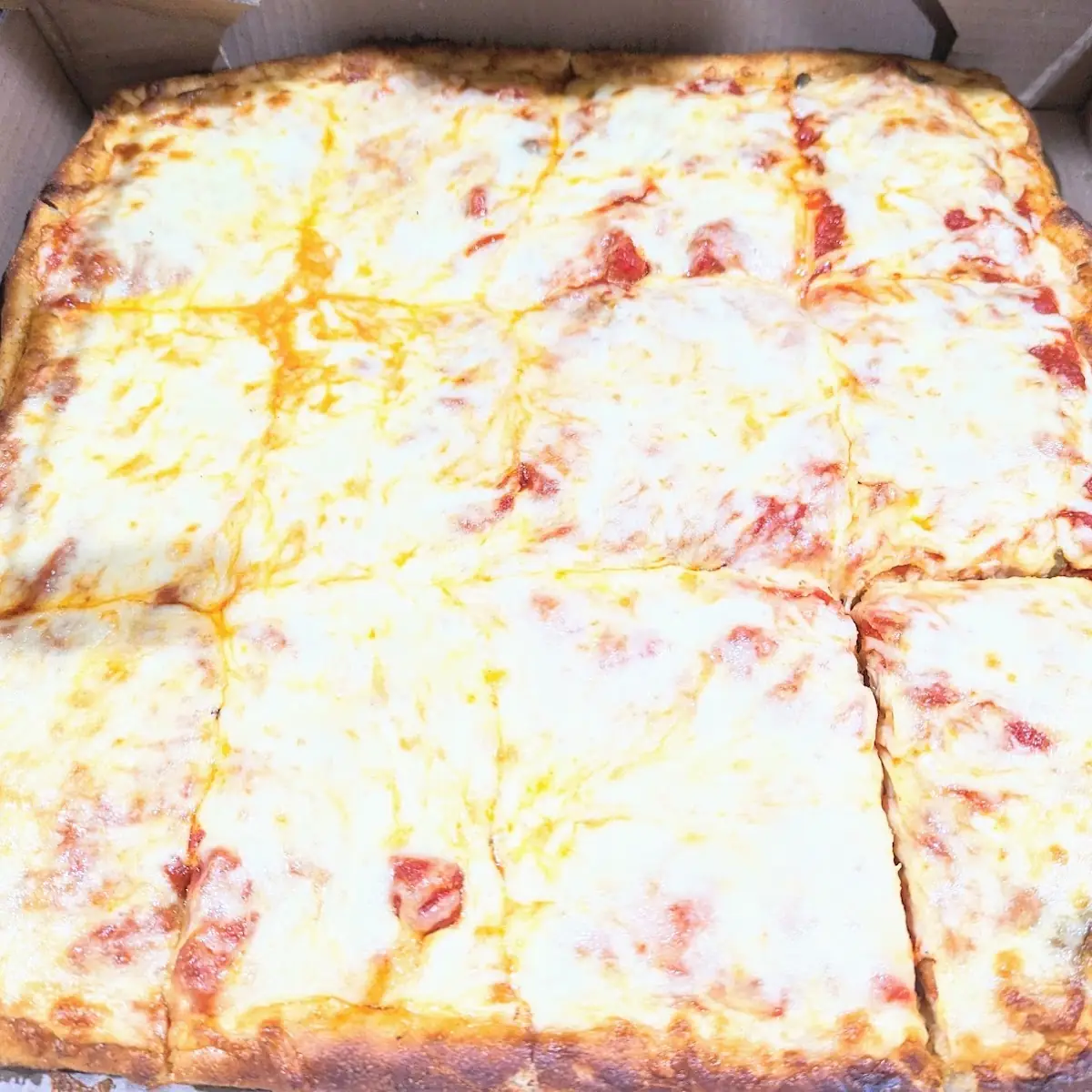 Sicilian Cheese Pizza