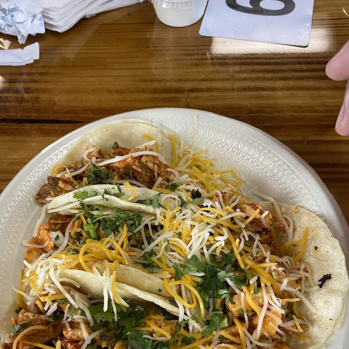 Chicken Soft Tacos