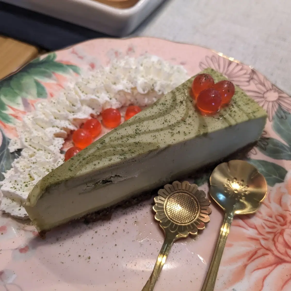 Green Tea Cheesecake