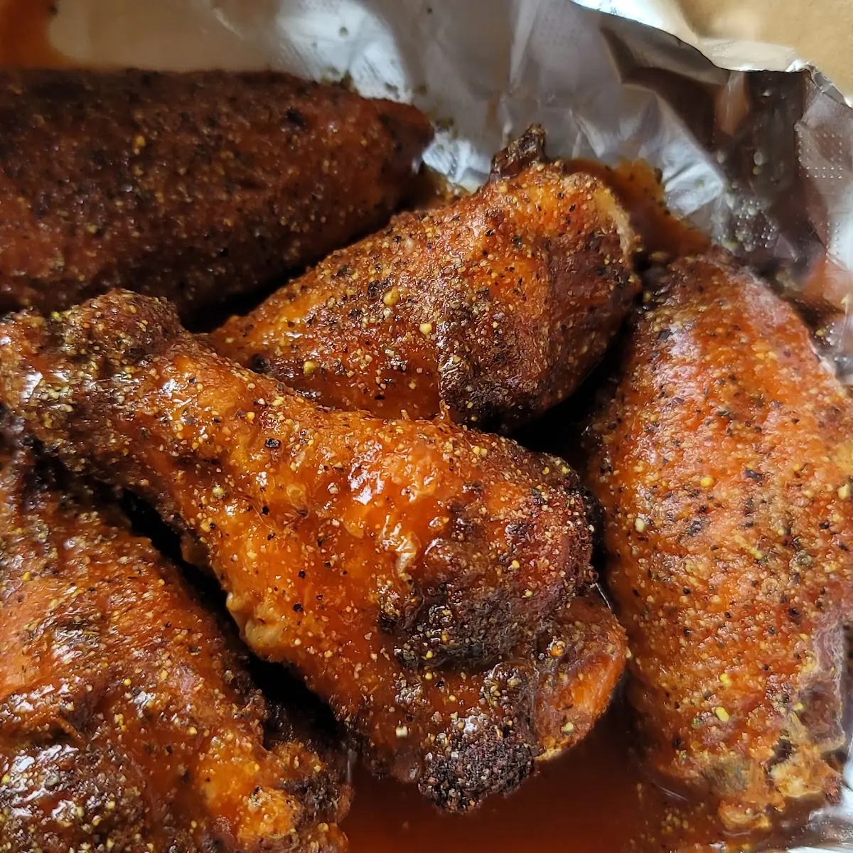 Lemon Pepper Hot Wings