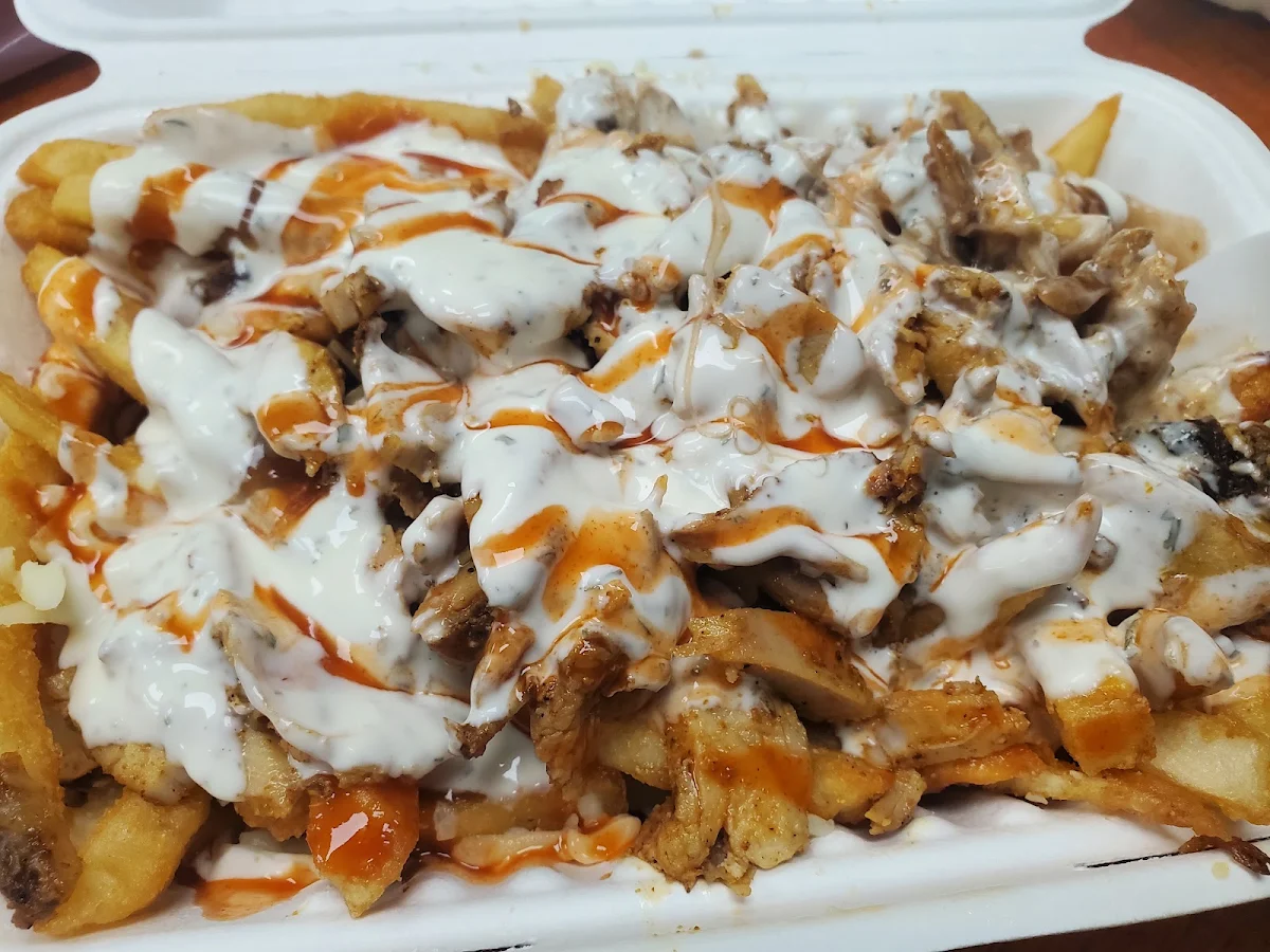 Chicken Shawarma Poutine, Dundas Shawarma & Grill
