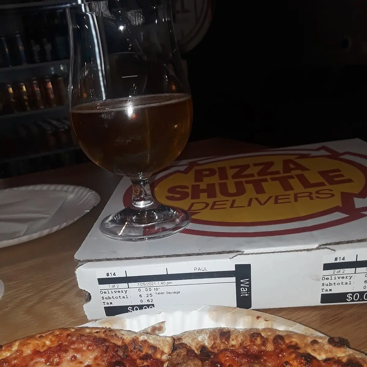 10 Sausage Pizza Beer not Included