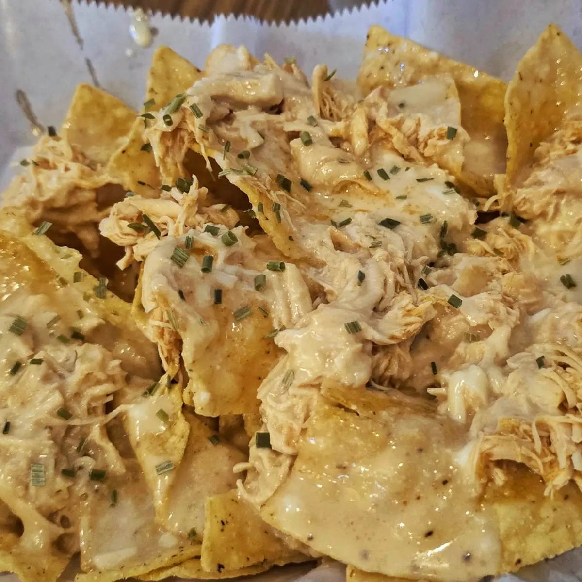 Buffalo Chicken Nachos
