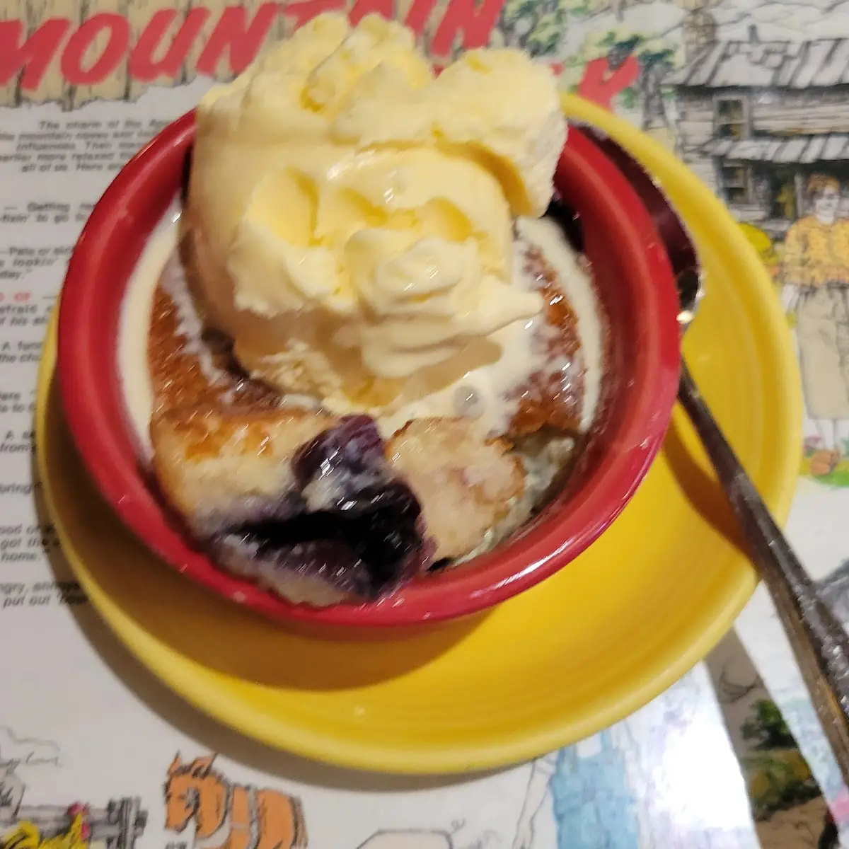 Blueberry Cobbler