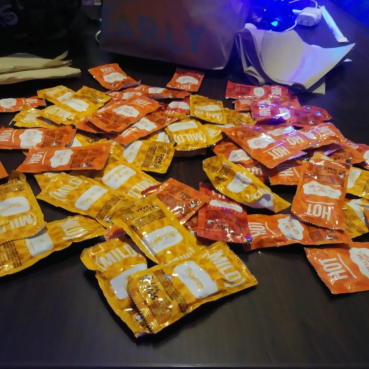 All the Taco Bell Sauce Packets