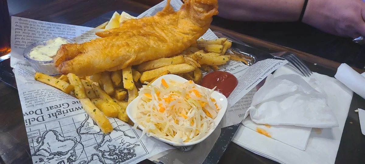 Ale-Battered Haddock Fish & Chips