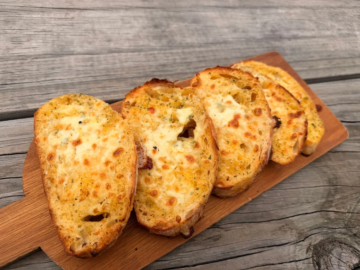 Wood Fired Garlic Bread, Red Door Pizza